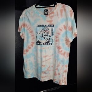 Broken Promises things always fall apart T-Shirt SMALL